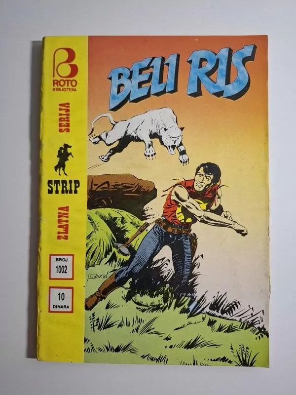 Zlatna serija br 1002 Zagor - Beli ris (ZS)