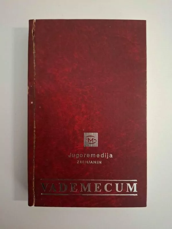 Farmaceutska knjižica JUGOREMEDIJA Zrenjanin vademecum 1980, farmacija (ljekarništvo)