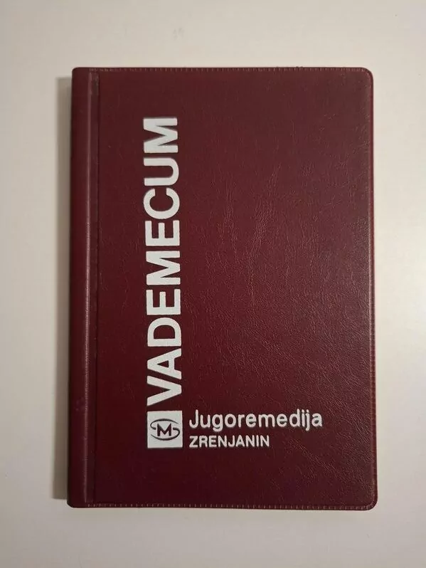 Farmaceutska knjižica JUGOREMEDIJA Zrenjanin vademecum , farmacija (ljekarništvo)