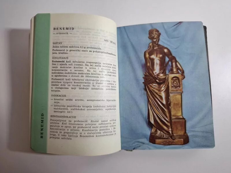 Farmaceutska knjižica (VADEMECUM): Lek - tovarna farmacevtskih in kemičnih izdelkov Ljubljana 1967/1968 , farmacija (ljekarništvo) - Slika 2