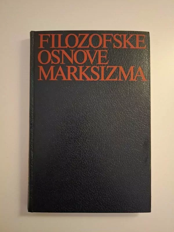 Filozofske osnove marksizma - Izdavački centar Komunist