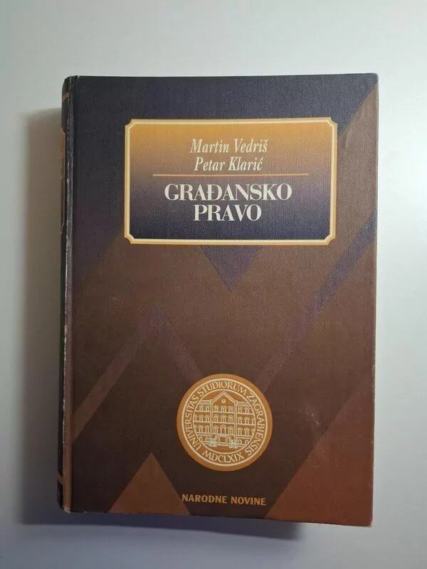 Građansko pravo - Petar Klarić, Martin Vedriš