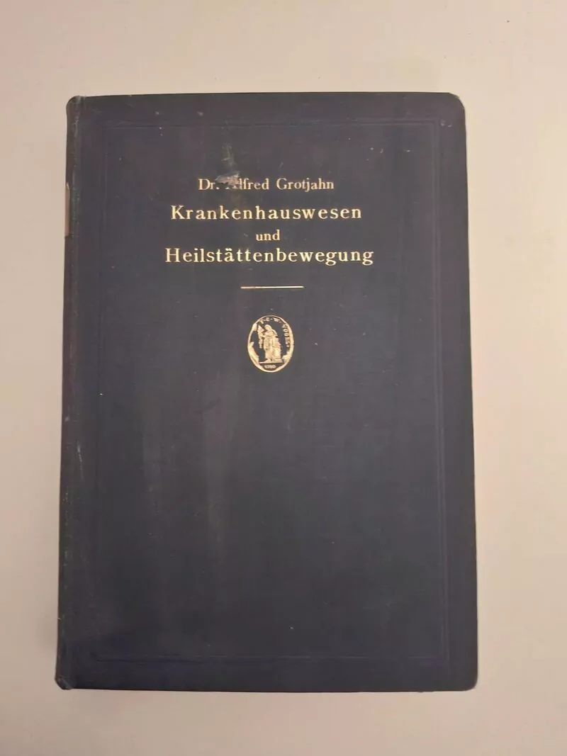 Krankenhauswesen und Heilstättenbewegung - Alfred Grotjahn 1907 MEDICINA prijevod Bolnički sustav i pokret lječilišta, lječilišta