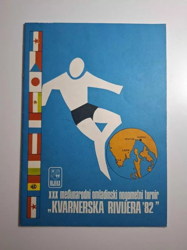 XXX Međunarodni omladinski nogometni turnir Kvarnerska Rivijera '82 - nogomet Rijeka 1982