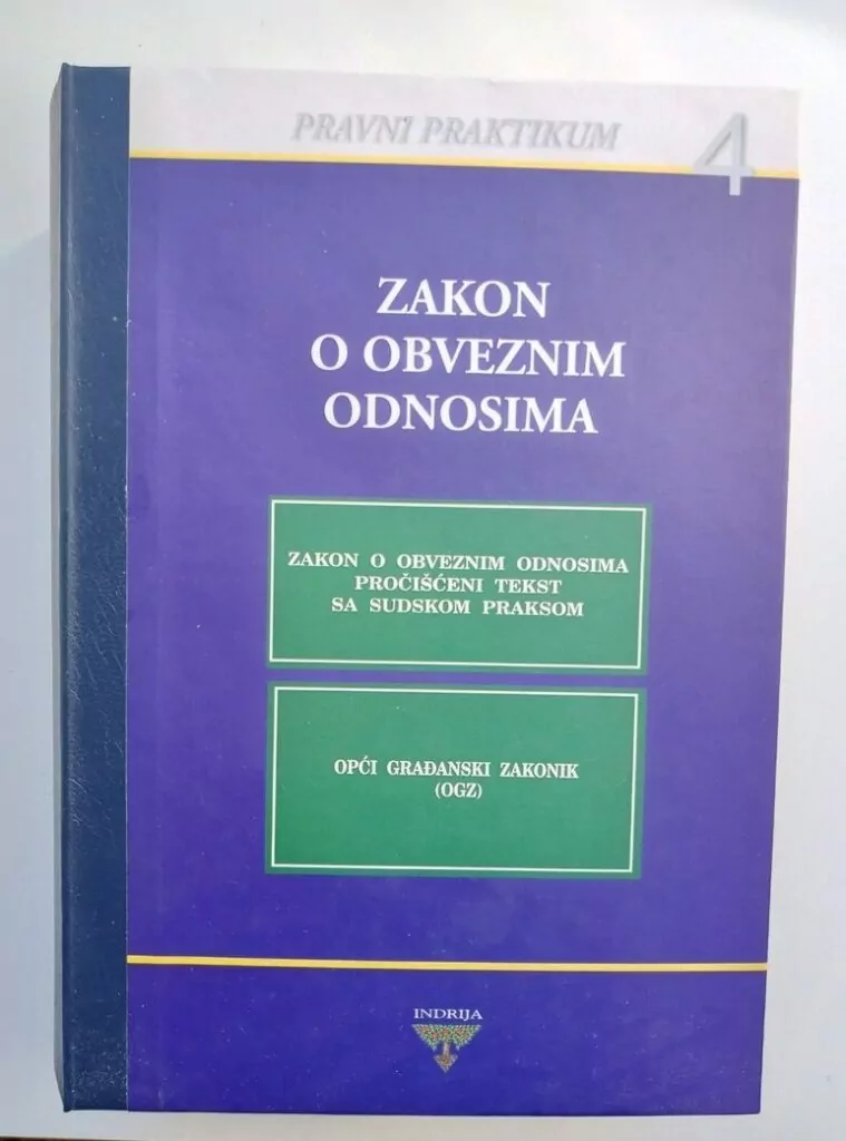 Marko Vidović, Ana Marković – Zakon o obveznim odnosima PRAVNI PRAKTIKUM 4