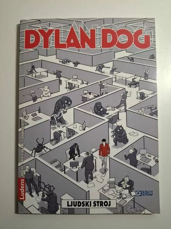 Dylan Dog 183 Ljudski stroj Ludens