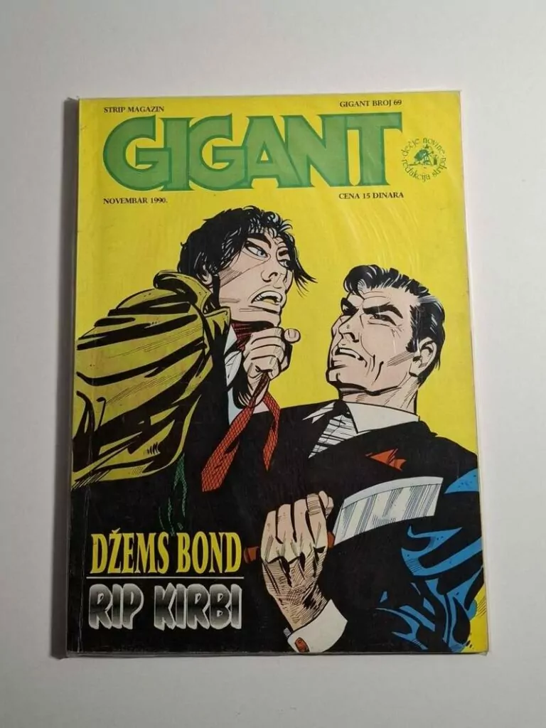 Gigant 69 - Džems Bond (James) - Rip Kirbi