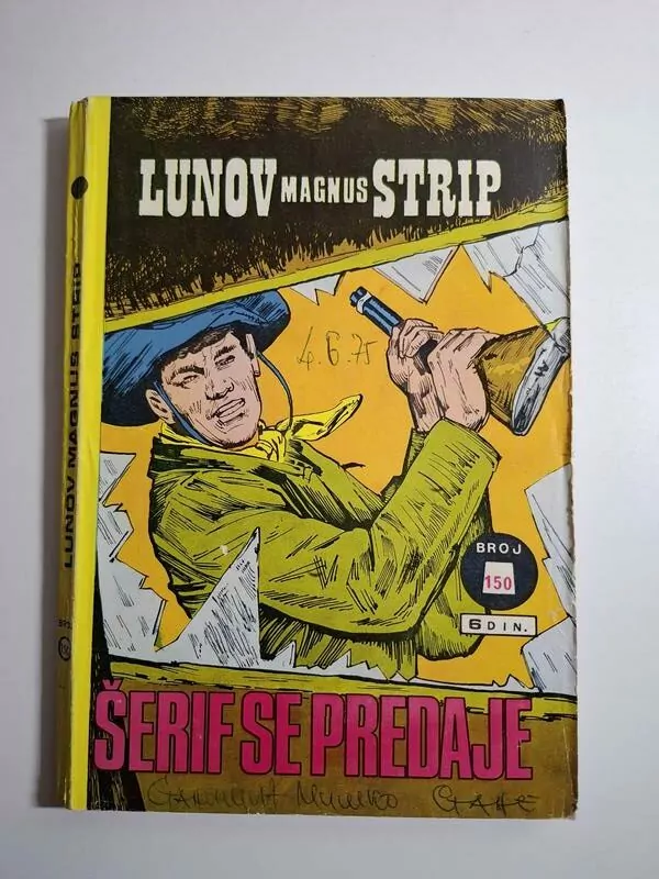 Lunov Magnus Strip br. 150 Šerif se Predaje , Kit Teler