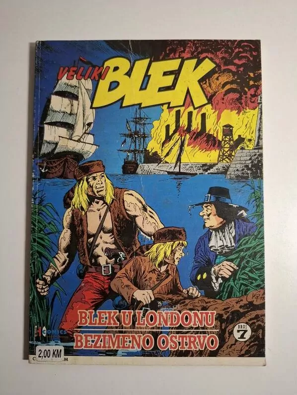 Veliki Blek 7 Blek u Londonu – Bezimeno ostrvo (Horus)