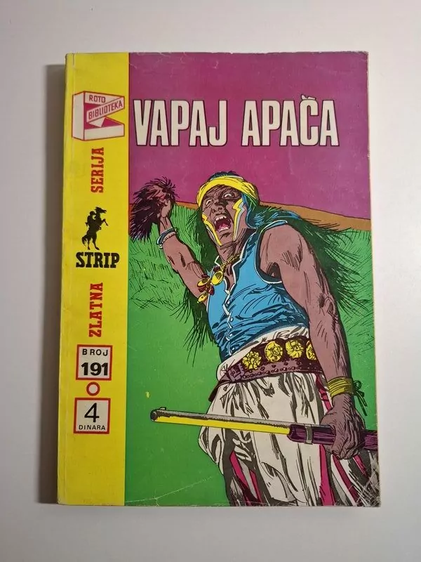 ZS 191 Priče s Divljeg zapada - Vapaj Apača PSDZ (Zlatna serija)
