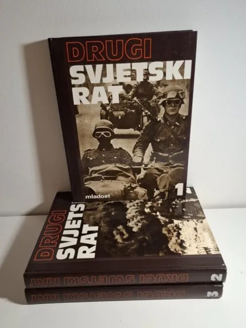 Drugi svjetski rat 1-3 komplet , izdanje Mladost