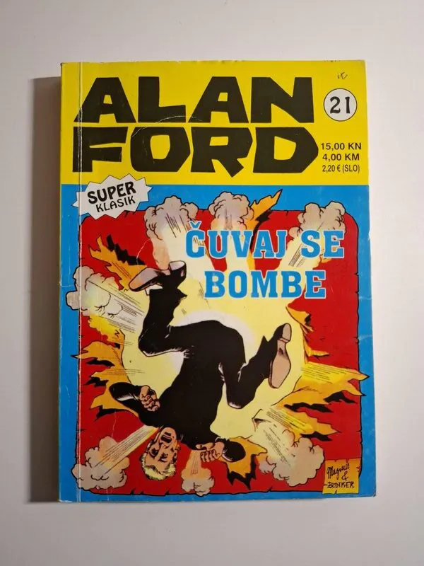 Alan Ford Super Klasik 21 - Čuvaj se bombe (Strip Agent)