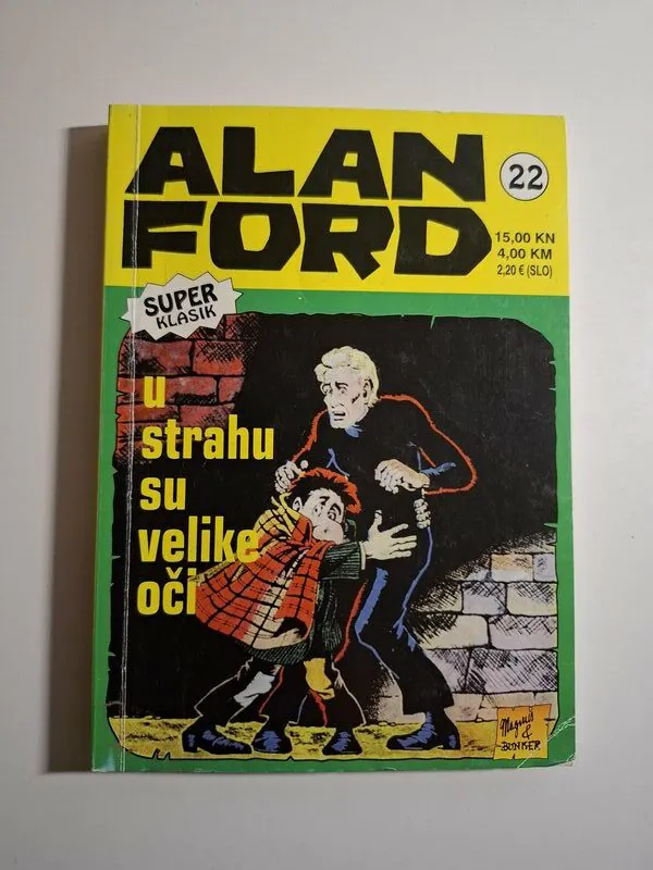 Alan Ford Super Klasik 22 - U strahu su velike oči (Strip Agent)