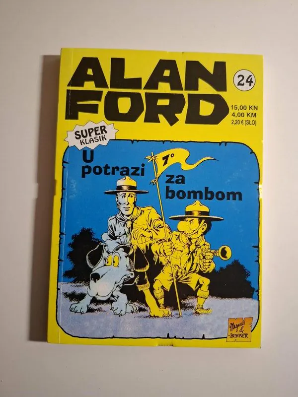 Alan Ford Super Klasik 24 - U potrazi za bombom (Strip-Agent)