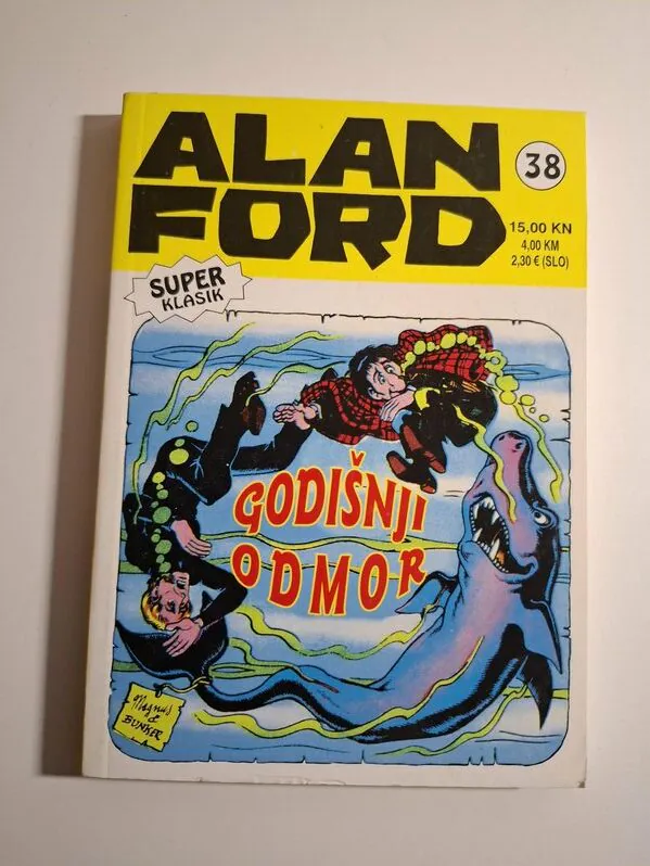 Alan Ford Super Klasik 38 - Godišnji odmor (Strip-agent)