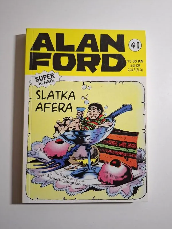 Alan Ford Super Klasik 41 - Slatka afera (Strip-Agent)