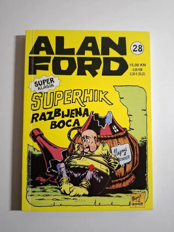 Alan Ford Super Klasik br. 28 - Superhik razbijena boca (Strip-Agent)