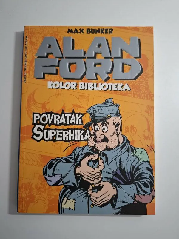 Alan Ford kolor biblioteka - Povratak Superhika br 9 (Strip Agent)