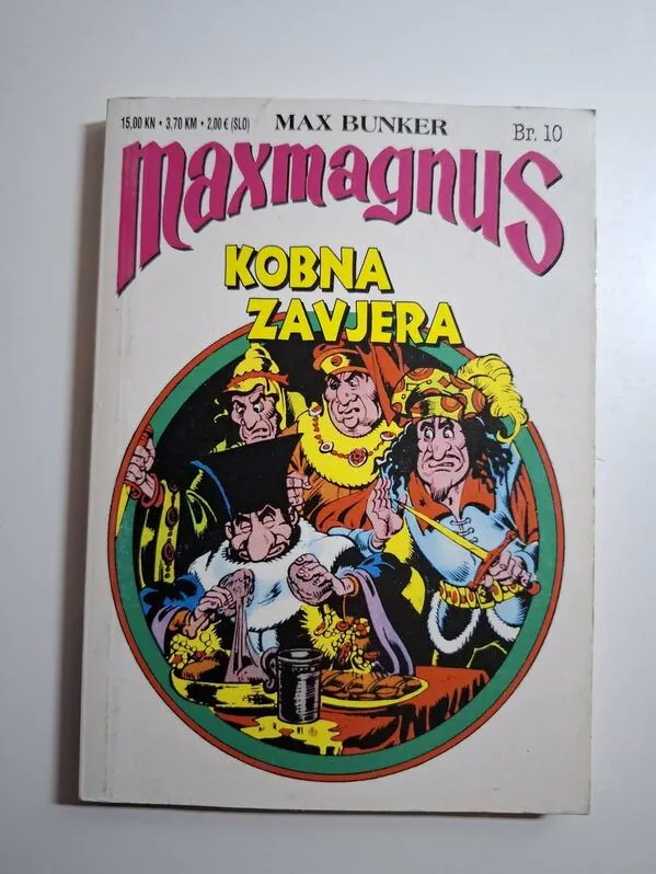 Maxmagnus 10 Kobna zavjera - Strip agent
