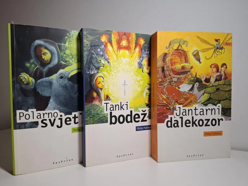 Njegove tamne tvari - Philip Pullman , 1-3 komplet