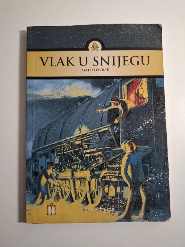 Vlak u snijegu , Mato Lovrak