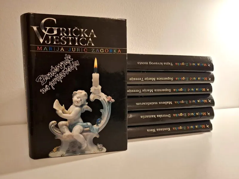 Marija Jurić Zagorka komplet GRIČKA VJEŠTICA 1-7 , August Cesarec