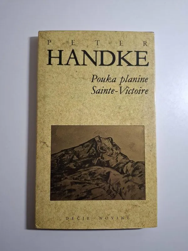 Pouke planine Sainte-Victoire , Peter Handke