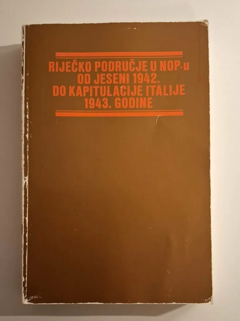 Riječko područje u NOP-u od jeseni 1942. do kapitulacije Italije 1943. godine