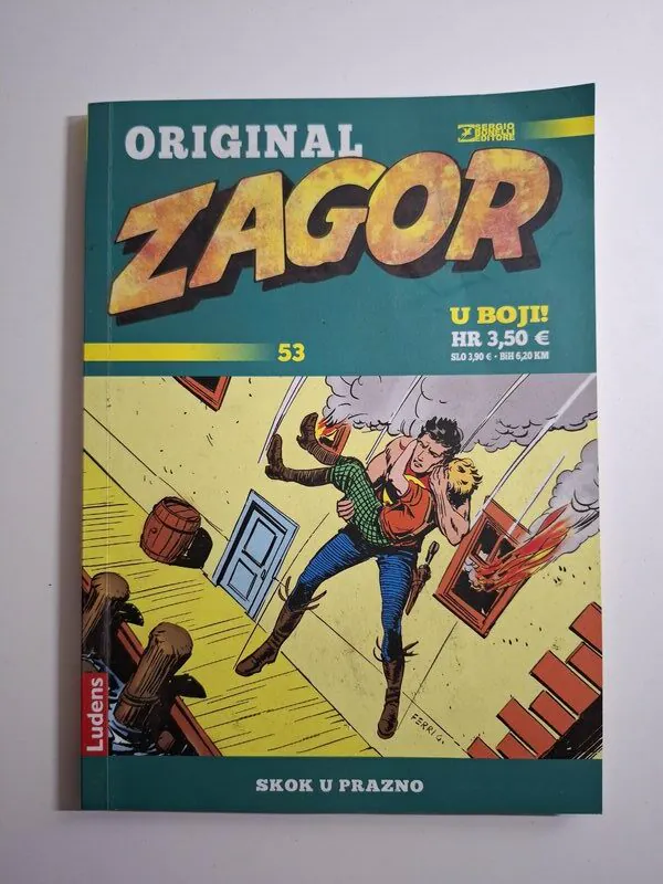 Zagor original 53 - Skok u prazno (Ludens)
