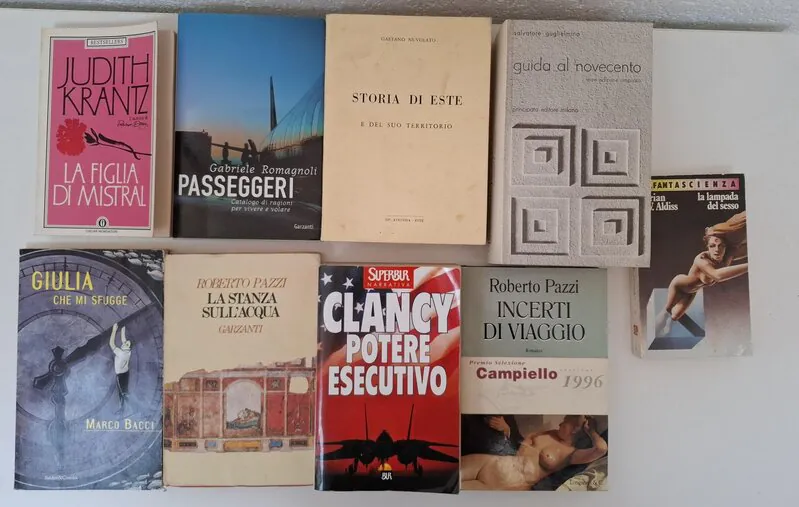 Set od 20 knjiga na talijanskom jeziku , prodaje se kao lot - Slika 2