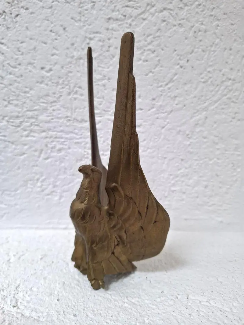 Dekorativna statua orla izrađena od mesinga , "eagle lectern" stil - Slika 5