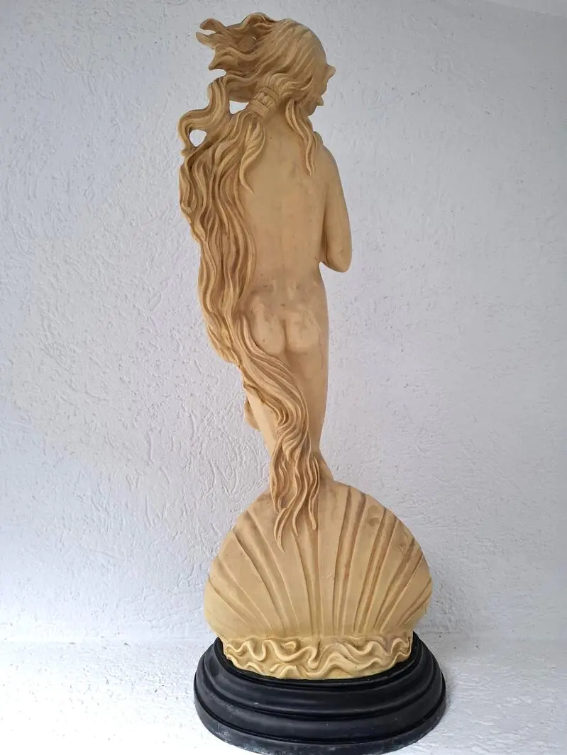 Rođenje Venere - Venera u morskoj pjeni - talijanska alabaster skulptura od 60 cm - Slika 5