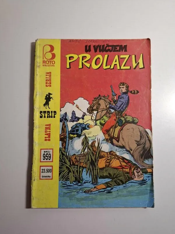 u vučjem prolazu komandant mark