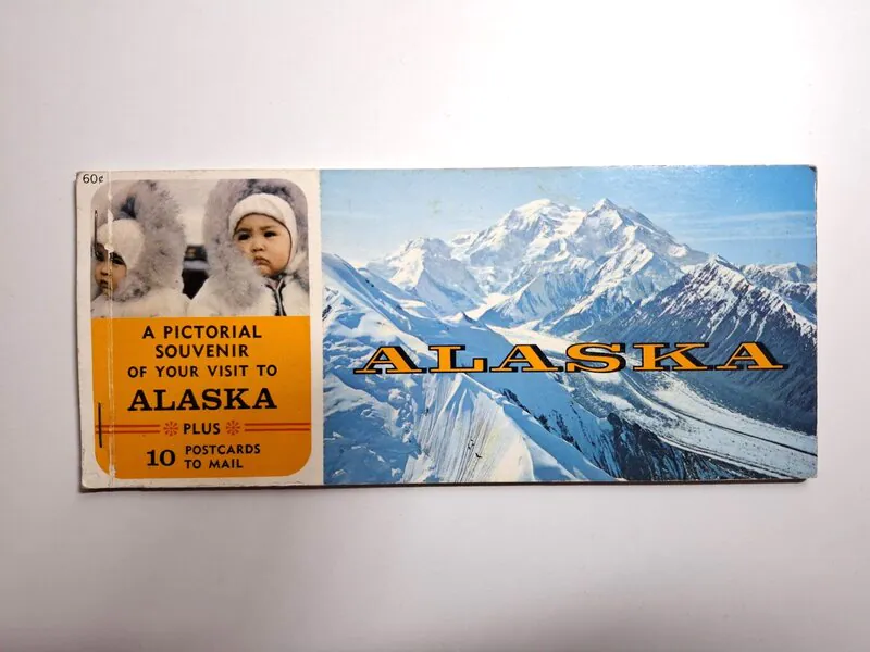 Alaska - a pictorial souvenir set razglednica Aljaska SAD