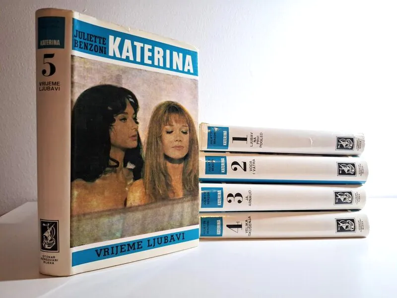 Juliette Benzoni - komplet KATERINA 1-5