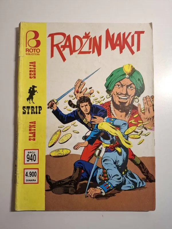 Komandant Mark - Radžin nakit KM ZS 940 Zlatna serija