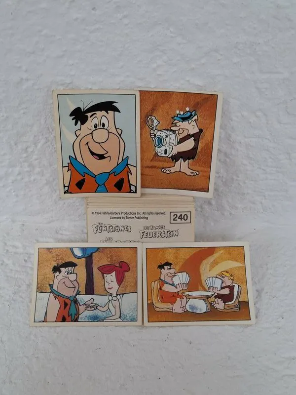 Kremenko sličice 118 komada (The Flintstones) Hanna-Barbera