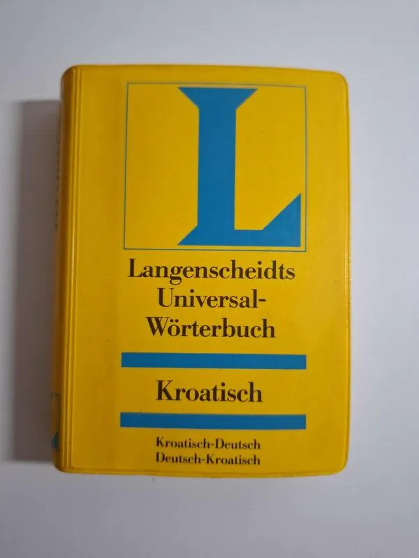 Langenscheidt Universal-Wörterbuch Kroatisch Deutsch džepno hrvatsko njemački i njemačko hrvatski rječnik