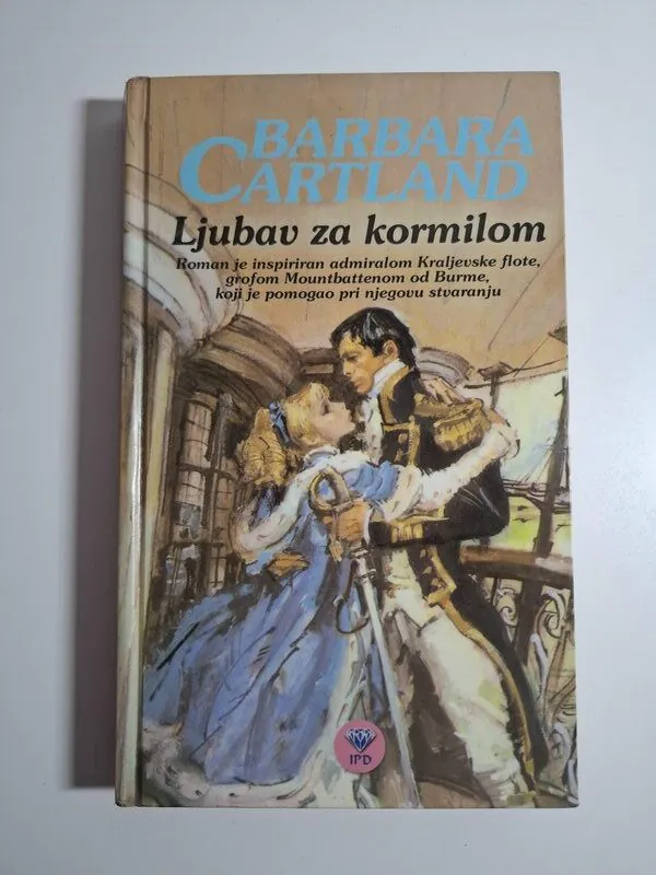 Ljubav za kormilom Barbara Cartland - povijesni ljubavni roman