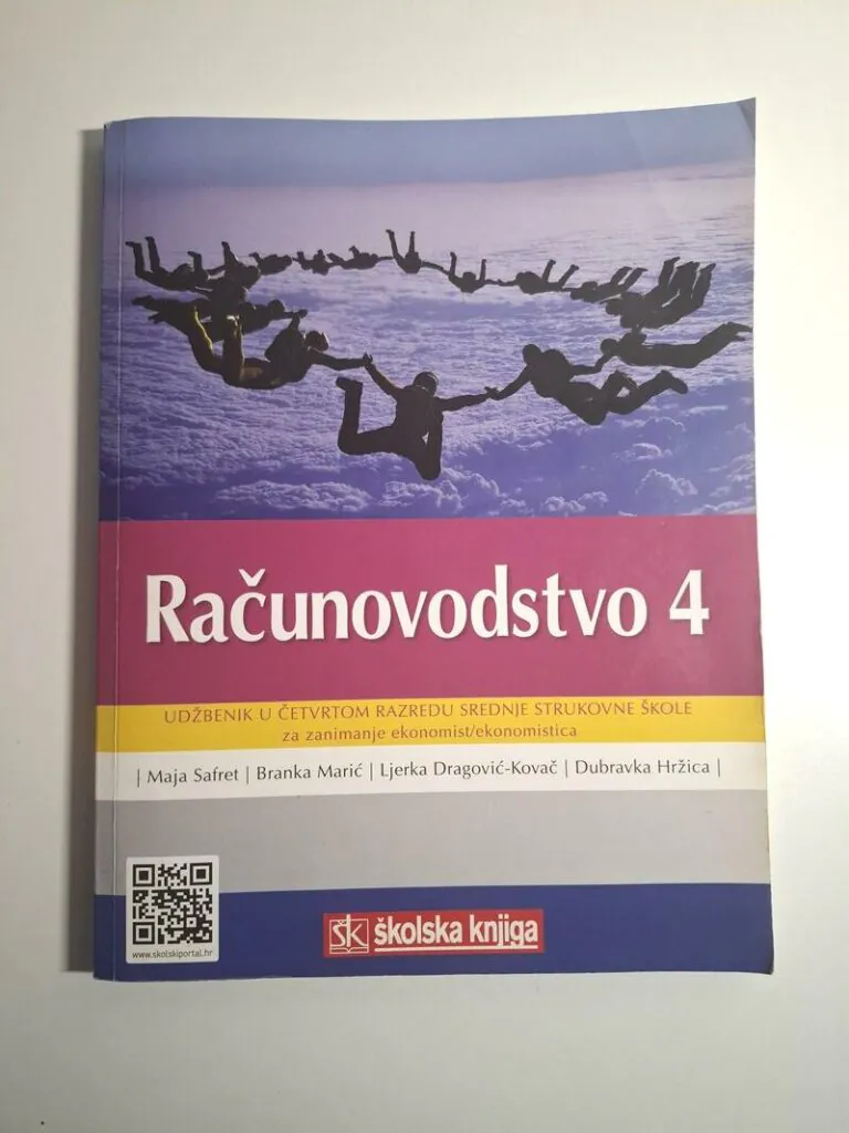Računovodstvo 4 udžbenik u četvrtom razredu srednje strukovne škole za zanimanje ekonomist