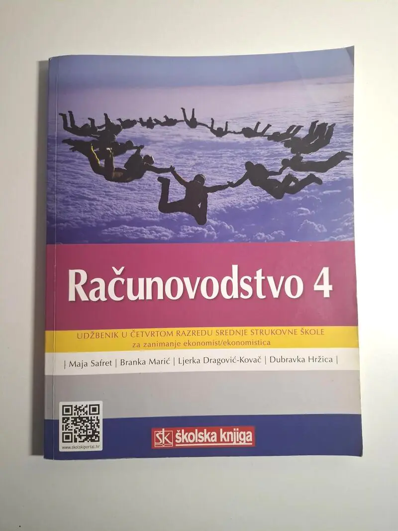 Računovodstvo 4 udžbenik u četvrtom razredu srednje strukovne škole za zanimanje ekonomist