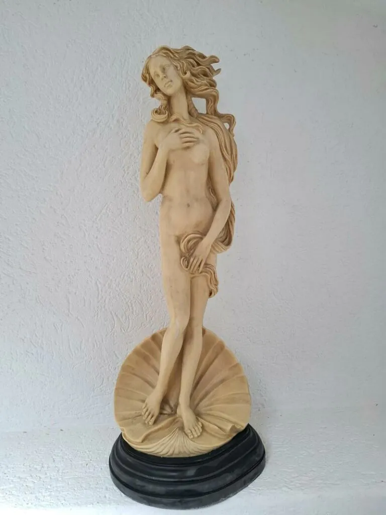 Rođenje Venere - Venera u morskoj pjeni - talijanska alabaster skulptura od 60 cm