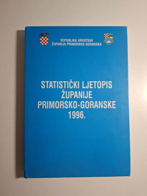 Statistički ljetopis županije Primorsko-goranske 1996