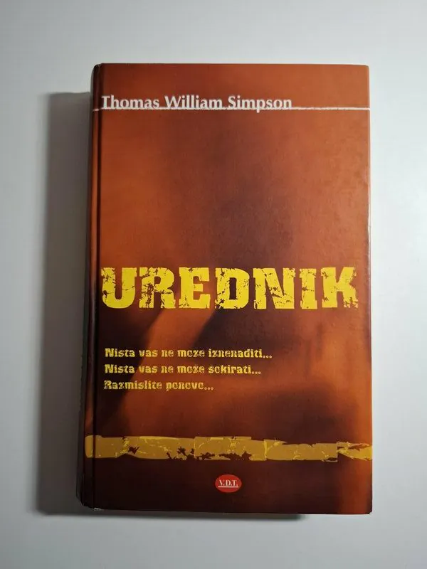 Thomas William Simpson Urednik (krimić)
