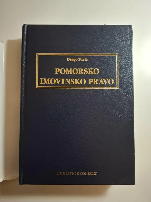 Pomorsko imovinsko pravo - Drago Pavić