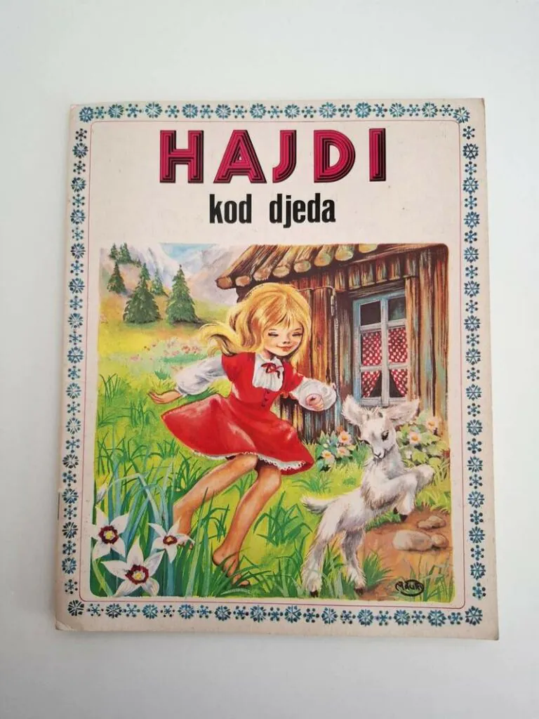 Hajdi kod djeda , slikovnica (Heidi) Johanna Spyri