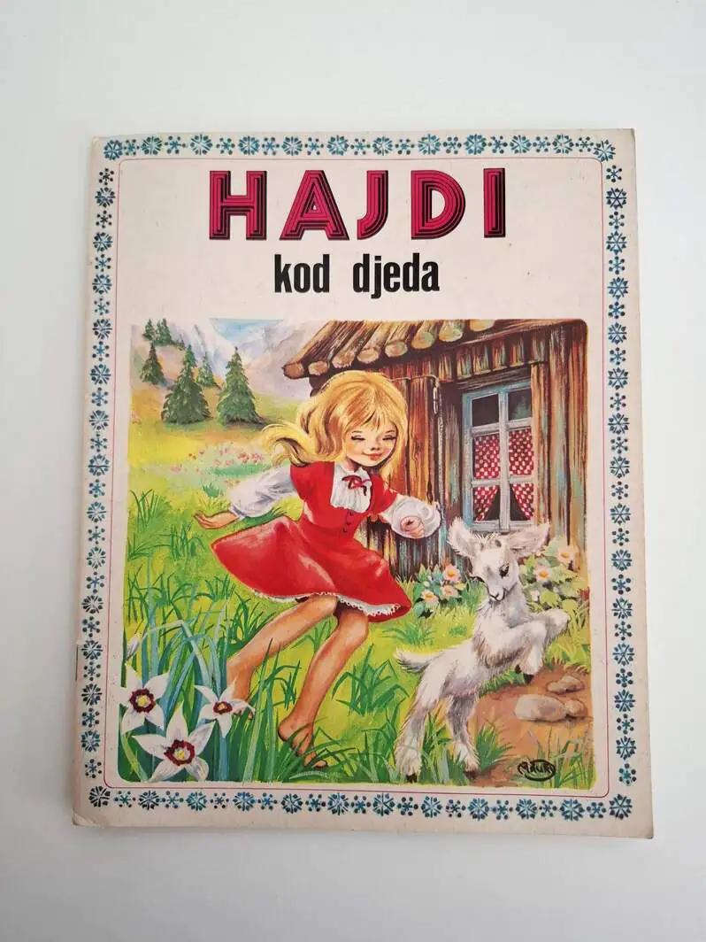 Hajdi kod djeda , slikovnica (Heidi) Johanna Spyri