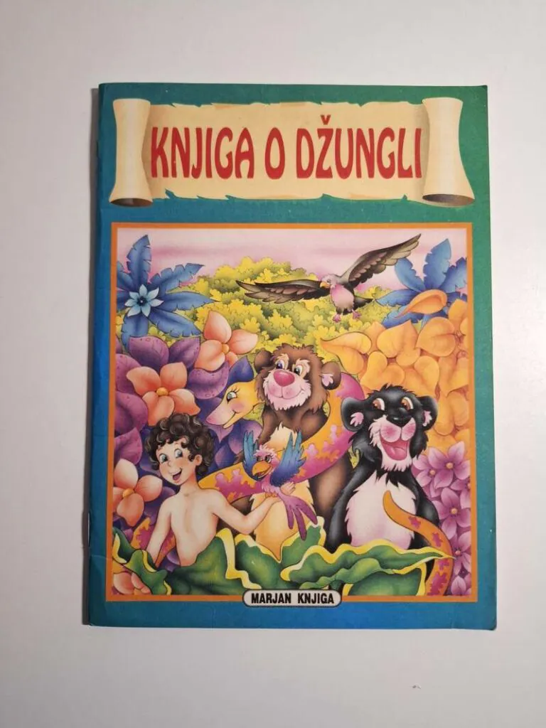 Knjiga o džungli - slikovnica Marjan knjiga