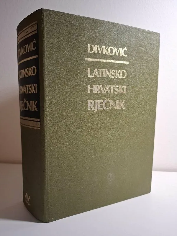 Latinsko-hrvatski rječnik , Mirko Divković
