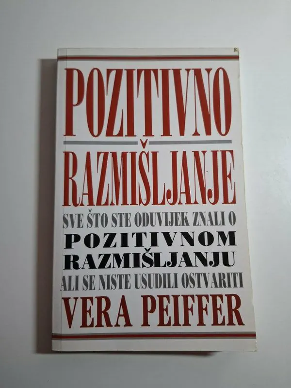 Pozitivno razmišljanje - Vera Peiffer
